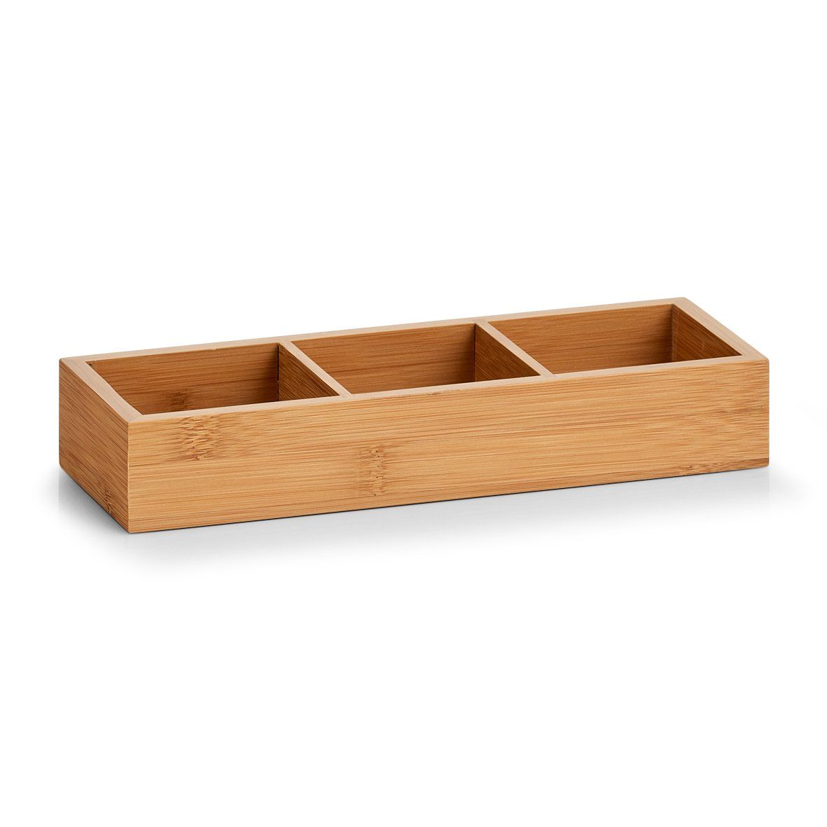 ZELLER Bamboe Organiser - bruin