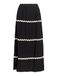 VILA Vimanda Wavy H/W Maxi Skirt