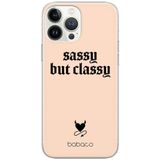ERT GROUP mobiel telefoonhoesje voor Oppo A53 / A53S origineel en officieel erkend Babaco patroon Sassy but classy 001 optimaal aangepast aan de vorm van de mobiele telefoon, hoesje is gemaakt van TPU