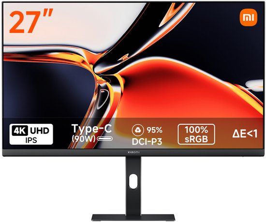 Xiaomi A27Ui Serie - 4K Monitor - 27 inch - IPS - HDR