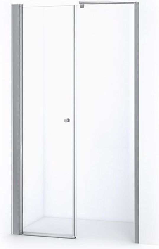 Maxaro Douchewand met Draaideur Zircon Comfort 140cm Chroom