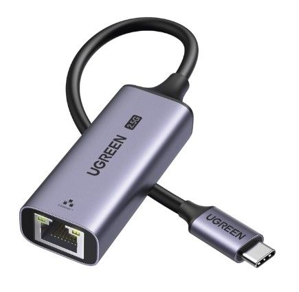 Ugreen - CM648 - USB-C naar RJ45 Ethernet 2.5G adapter - grijs