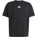 Adidas T-shirt Run Essentials Zwart Katoen Maat S Korte Mouw Unisex Volwassenen Hardlopen Lente/Zomer 2026