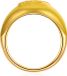 Glanzstücke München Ring Zilver Zirkonia Wit Geel Goud 925 Zilver