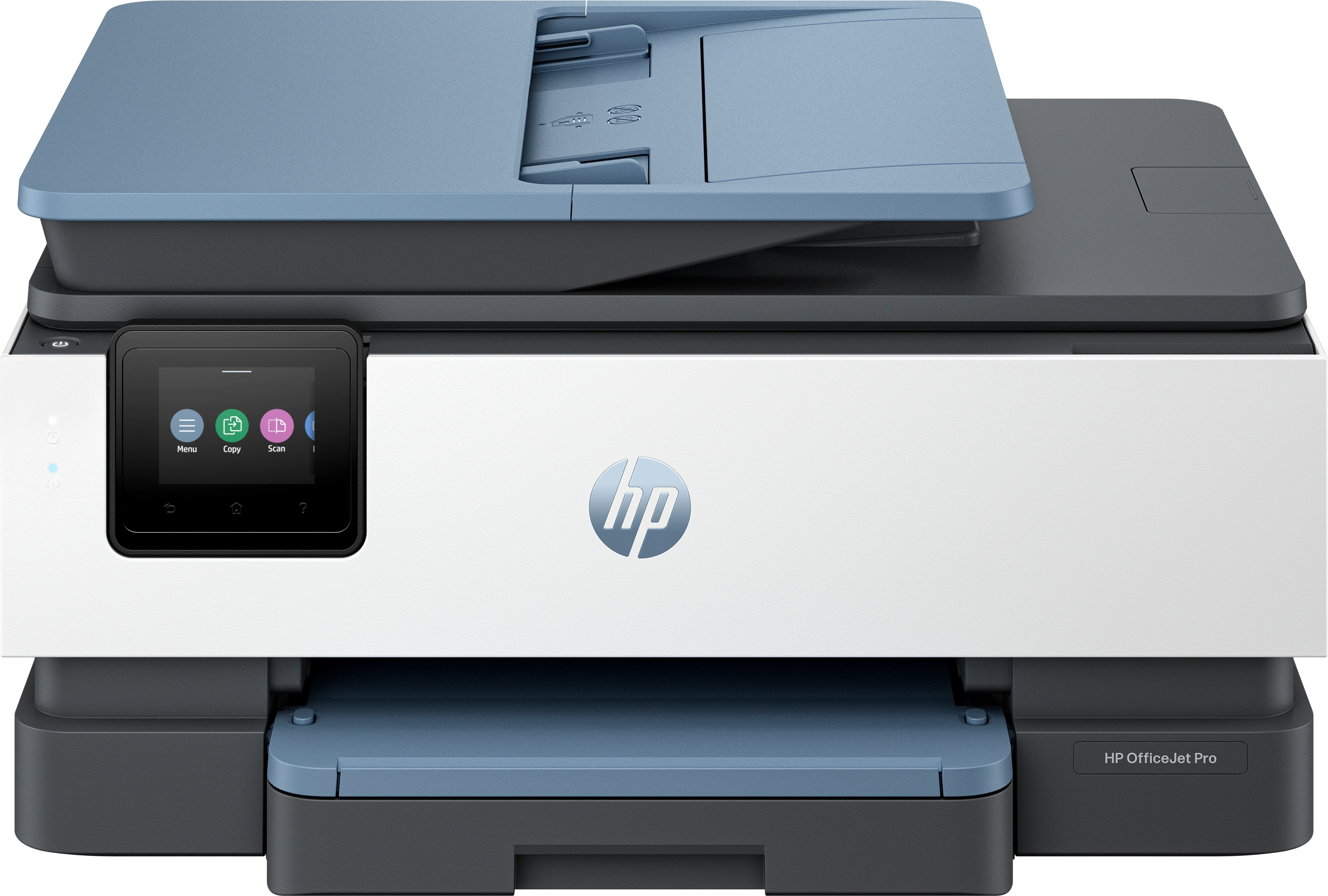 HP HP OfficeJet Pro 8125e All-in-One printer, Kleur, Printer voor Home, Printen, kopiëren, scannen, Automatische documentinvoer; touchscreen; Smart Advance Scan; stille modus; printen via VPN met HP+