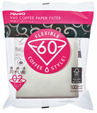 Hario V60 Koffiefilters - 02 Size - Wit - 100 stuks