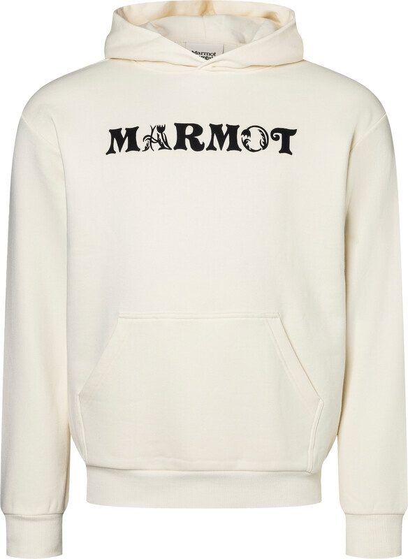 Marmot Marmot Earth Day Heavyweight Hoody Heren, wit M 2023 Sweatshirts & Trainingsjassen