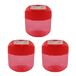 KUM - Puntenslijper met opvangbakje Oval Office M2, rood, set van 3