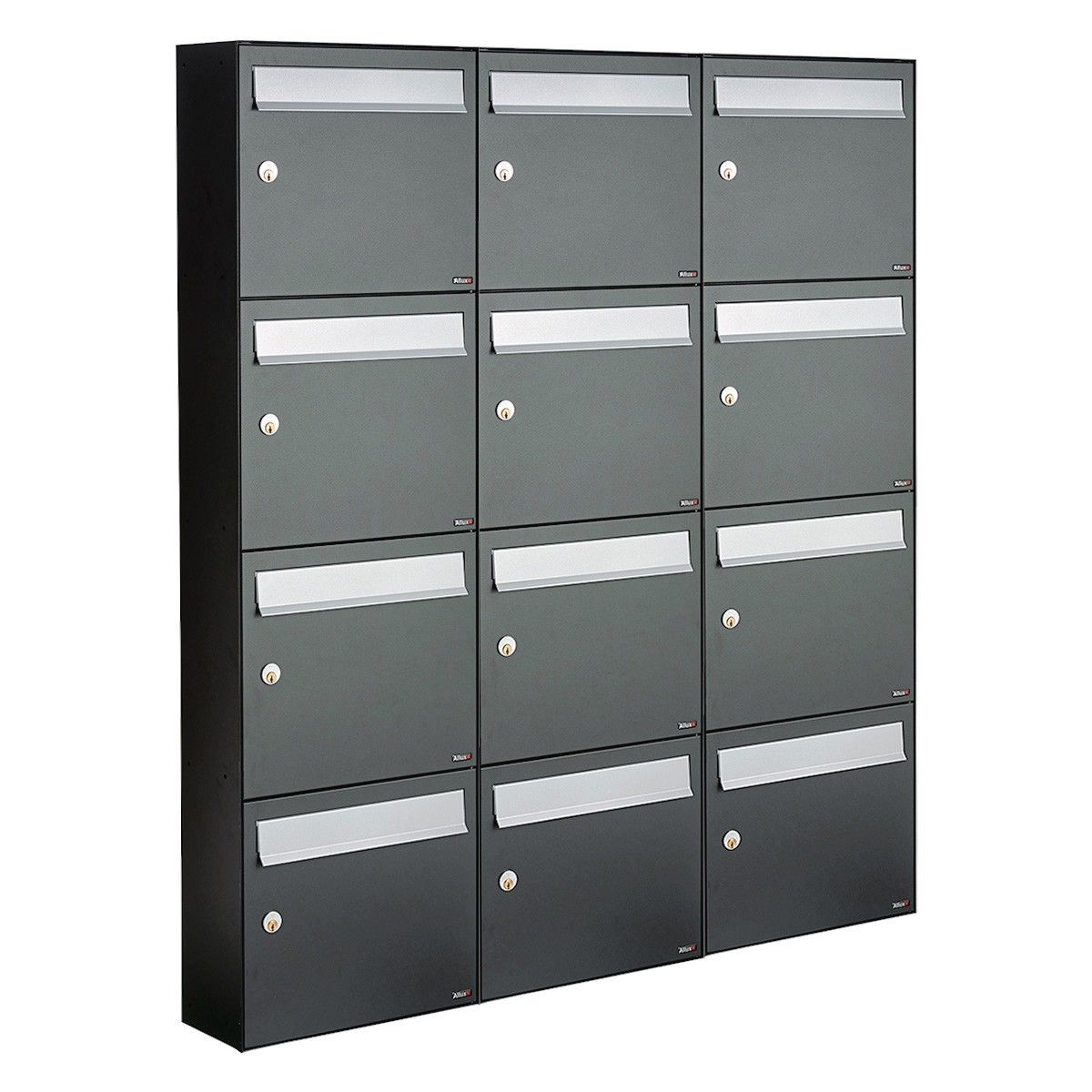 Allux Flow Set 3-Breed, 4-Hoog Antraciet