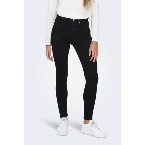 ONLY ONLMILA High Waist Skinny Jeans - Black