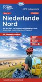 BVA ADFC Radtourenkarte Niederlande Nord, mit Knotenpunkten 1:150.000: reiß- und wetterfest, E-Bike geeignet, GPS-Tracks Download, mit Bett+Bike ... Amsterdam, Noord-Holland und Friesland: NL1