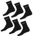 Nike - Sokken - 6-Pack - Zwart - Katoen - Maat 34-38