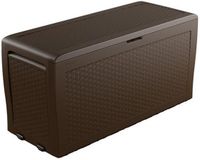 Curver Keter Samoa Opbergbox 270L Bruin Rattan Kunststof Waterdicht