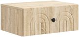 vidaXL Muurbevestigde Nachttafel Sonoma Eiken 49 x 34,5 x 20 cm