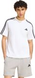 Adidas Sportswear Essentials 3-Stripes Single Jersey Left Chest Branded T-Shirt - Heren - Wit