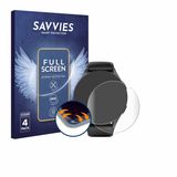 Savvies Screenprotector voor Hama 8900 (42 mm) - Folie Beschermfolie transparant volledig dekking 4 Stuks