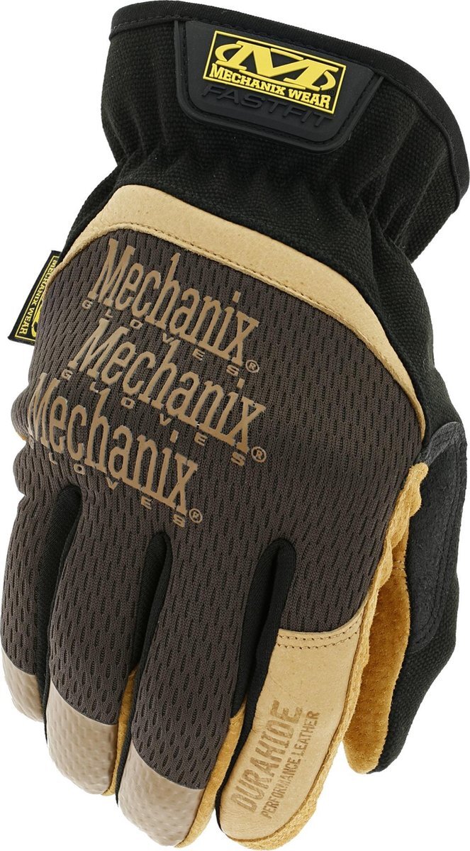 Mechanix Wear FastFit lederen handschoenen XL Bruin/Zwart