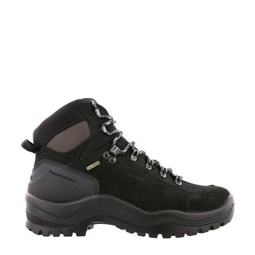 Grisport unisex nubuck wandelschoenen Zwart - 8718191070871