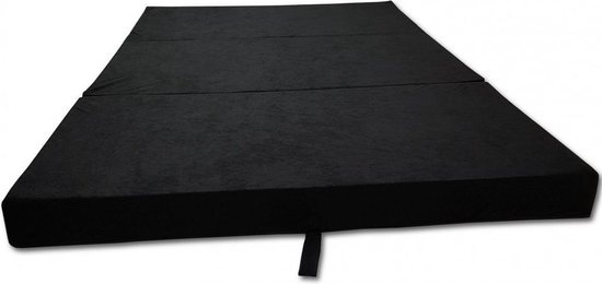 Viking Choice Logeermatras - camping matras - reismatras - opvouwbaar matras - 80 x 200 x 10 - zwart 200 cm / 80 cm / 10 cm