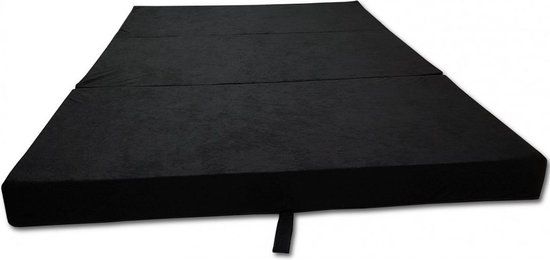 Viking Choice Opvouwbaar Logeermatras - 80x200cm - Zwart