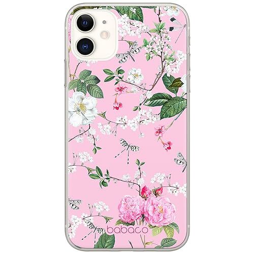 ERT GROUP Mobiele telefoonhoesje voor iPhone 11 - Babaco Flowers 036 - TPU