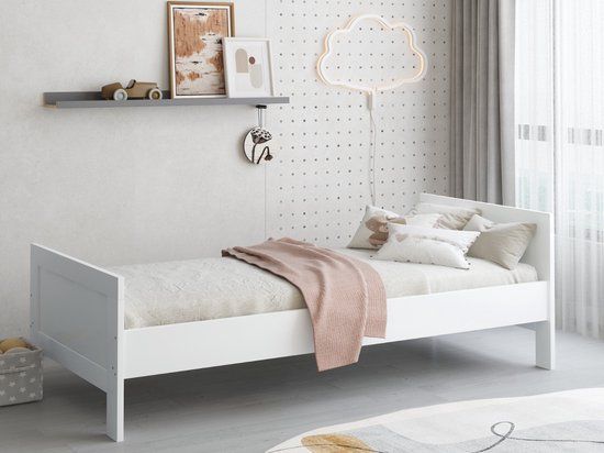 Born Lucky Kinderbed 1-Persoonsbed 90x200 Noel Wit