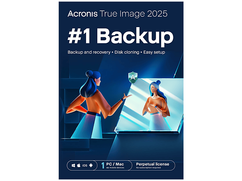 Acronis True Image 2025 - 1 Pc Of Mac Eenmalige Aanschaf