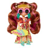 Barbie Extra Fly Mini's - Plage - Poupée Barbie - 14 cm - Avec Accessoires