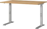 Germania 7910-641 Navarra-eiken-Nb./zilver bureau