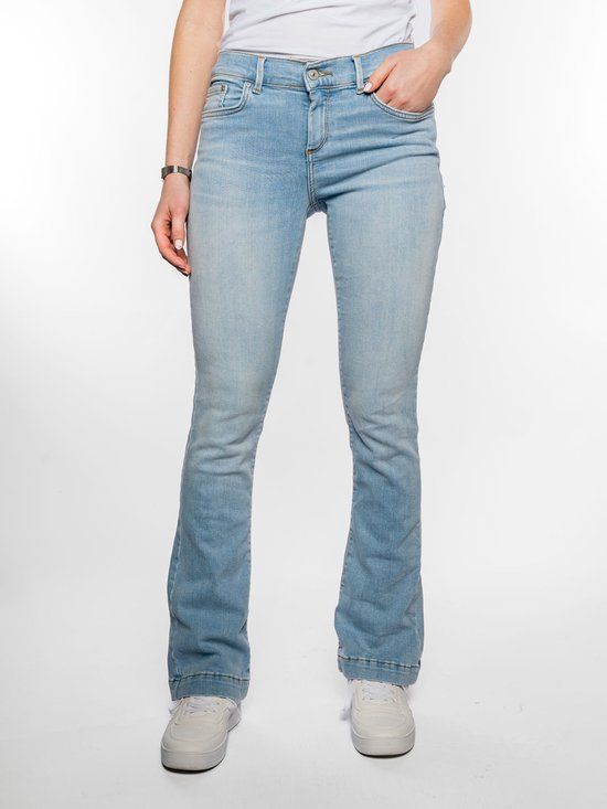 LTB Jeans Fallon 400 Bootcut Fit Dames Jeans W32 X L34 Blauw