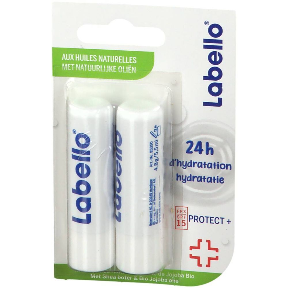 Labello Protect+ SPF15 24h DUO - 2 x 4.8g