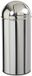 Rossignol Pro Rossignol Push vuilnisbak 45L met scharnierend RvS inworpklep - Grijs