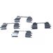 Maxgear Kit d'accessoires, plaquette de frein à disque 27-1449 Mercedes-benz
