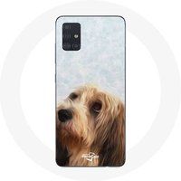 Maniacase Case voor Samsung Galaxy A51 4G Basset Hound Vendéen