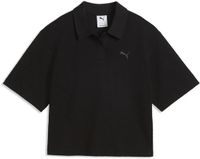 Puma Class Relaxed Polo Korte Mouw Poloshirt Zwart L Vrouw