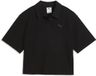 Puma Class Relaxed Polo Korte Mouw Poloshirt Zwart L Vrouw
