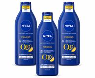 Nivea 3 x Q10 Lotion raffermissante pour le corps - Vitamine C - Peau sèche - 400 ml