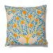 Icecat Classic Collection Housse de coussin Lemon garden 50x50 cm Bleu