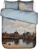 Essenza View On Delft Dekbedovertrek Calming blue - Tweepersoons – 200x200/220 cm