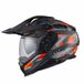 Nexx X.WED3 Trailmania Grijs Oranje Mat Adventure Helm