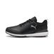 PUMA Fusion Grip ST chaussures de golf pour Hommes, Noir/Argent, Taille 48,5
