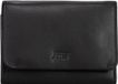 JOST Leren portemonnee Odense Wallet Black zwart
