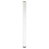 WAGNER Meubelpoot/tafelpoot/meubelvoet/systeembuis TENO - Ø 60 x 870 mm, staal gepoedercoat wit