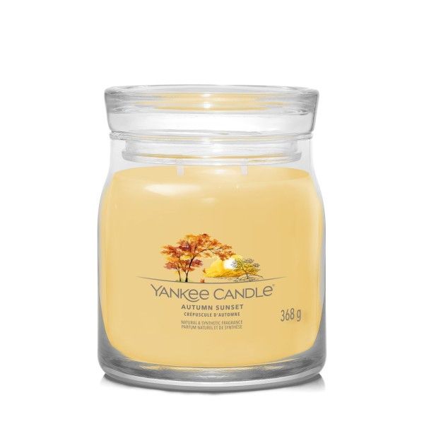 Yankee Candle Autumn Sunset Cylinder Candle - 50 Hour Burn Time