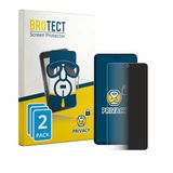 BROTECT - privacy screenprotector voor Samsung Galaxy S26 Enterprise Edition - Folie Beschermfolie Blauwlichtfilter 2 Stuks