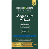 Holland & Barrett Expert Magnesium Malaat 150mg - 90 tabletten