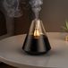 Humidificateur diffuseur d'arômes - Huiles essentielles - 150 ml - Noir - Pour chambre et yoga