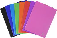 Exacompta 8x OPAK showalbum PP 5/10e - heldere tassen - 80 tassen -160 zichten - A4 - Geassorteerd - 8880E