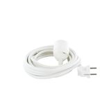 Verlengsnoer CHACON Verlengkabel 5 m met USB-C - Wit