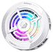Avizar, magnetische smartphone-koeler met achtergrondverlichting en afneembare clip, wit